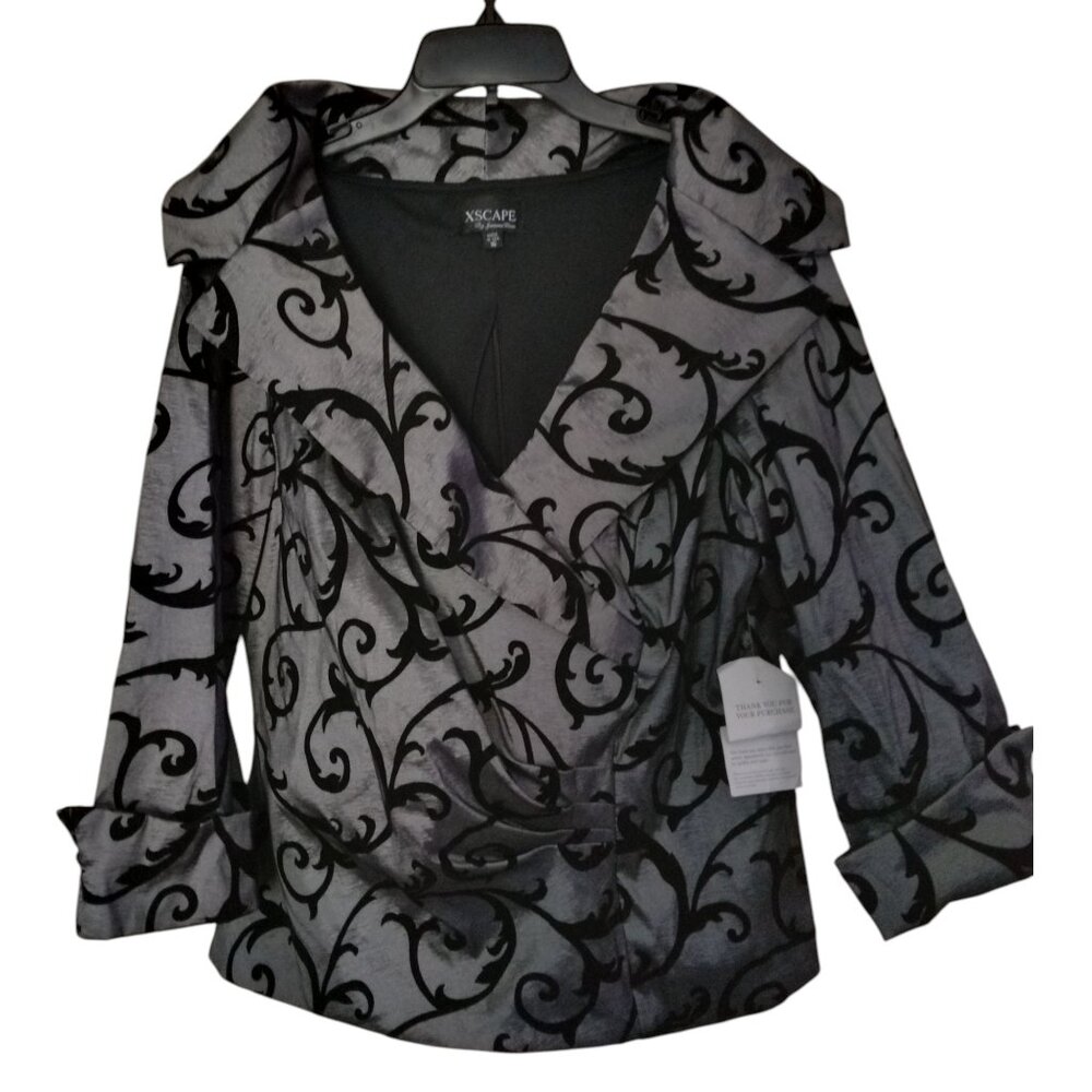 Xscape by Joanna Chen Cocktail Blazer/Top